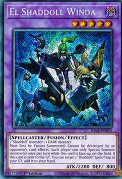 El Shaddoll Winda (V.3 - Secret Rare)⁣ - Quarter Century Stampede⁣ (Secret Rare)⁣ [052]
