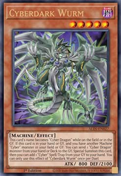 Cyberdark Wurm⁣ - Alliance Insight⁣ (Ultra Rare)⁣ [027]