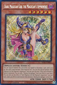 Dark Magician Girl the Magician's Apprentice (V.1 - Secret Rare)⁣ - Alliance Insight⁣ (Secret Rare)⁣ [004]