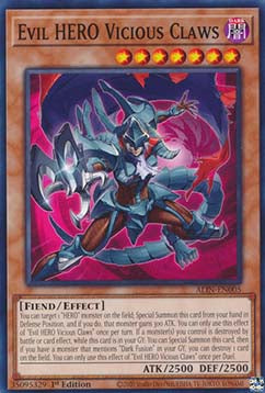 Evil HERO Vicious Claws - Alliance Insight (Common) [ALIN-005]