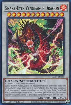 Snake-Eyes Vengeance Dragon (V.1 - Ultra Rare)⁣ - Alliance Insight⁣ (Ultra Rare)⁣ [040]