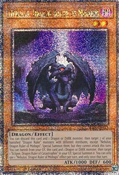 Nebulus, Dragon Ruler of Mishaps (V.2 - Quarter Century Secret Rare) - Alliance Insight (Quarter Century Secret Rare) [ALIN-019]