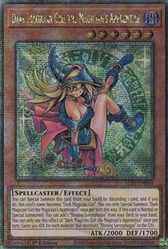 Dark Magician Girl the Magician's Apprentice (V.2 - Quarter Century Secret Rare) - Alliance Insight (Quarter Century Secret Rare) [ALIN-004]