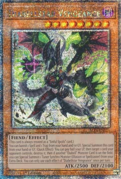 Diabellstar Vengeance (V.2 - Quarter Century Secret Rare)⁣ - Alliance Insight⁣ (Quarter Century Secret Rare)⁣ [011]