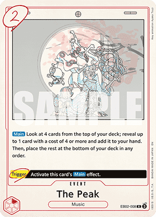 The Peak (EB02-008) - Anime 25th Collection (Rare) [EB02-008]