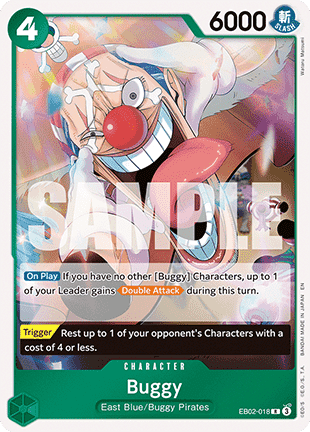 Buggy (EB02-018) - Anime 25th Collection (Rare) [EB02-018]