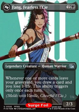 Fang, Fearless l'Cie // Ragnarok, Divine Deliverance (V.3) - Magic: The Gathering - FINAL FANTASY: Extras (Uncommon) [XFIN-526]