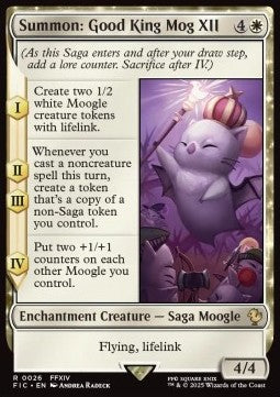 Summon: Good King Mog XII - Commander: FINAL FANTASY (Rare) [FIC-26]
