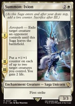Summon: Ixion - Commander: FINAL FANTASY (Rare) [FIC-27]