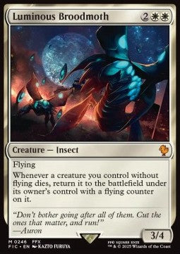 Luminous Broodmoth - Commander: FINAL FANTASY (Mythic) [FIC-246]