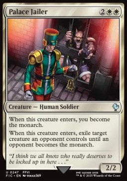 Palace Jailer⁣ - Commander: Magic: The Gathering - FINAL FANTASY⁣ (Uncommon)⁣ [247]
