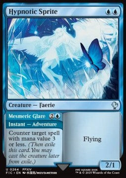 Hypnotic Sprite // Mesmeric Glare - Commander: FINAL FANTASY (Uncommon) [FIC-264]
