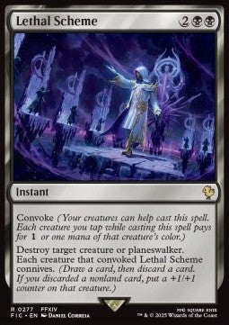 Lethal Scheme - Commander: FINAL FANTASY (Rare) [FIC-277]