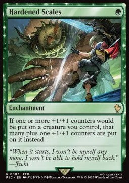 Hardened Scales - Commander: FINAL FANTASY (Rare) [FIC-307]