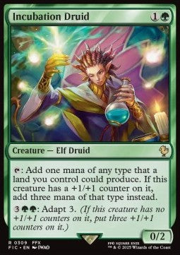 Incubation Druid - Commander: FINAL FANTASY (Rare) [FIC-309]