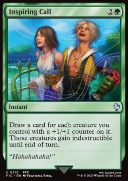 Inspiring Call - Commander: FINAL FANTASY (Uncommon) [FIC-310]