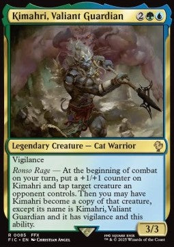 Kimahri, Valiant Guardian - Commander: FINAL FANTASY (Rare) [FIC-85]