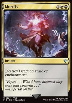 Mortify⁣ - Commander: Magic: The Gathering - FINAL FANTASY⁣ (Uncommon)⁣ [327]