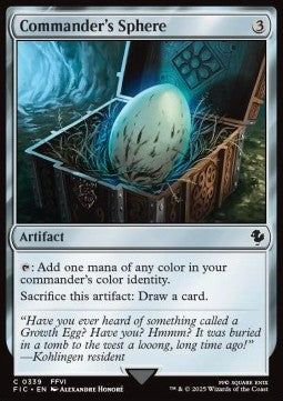 Commander's Sphere⁣ - Commander: Magic: The Gathering - FINAL FANTASY⁣ (Common)⁣ [339]