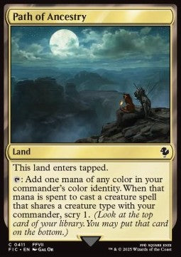 Path of Ancestry⁣ - Commander: Magic: The Gathering - FINAL FANTASY⁣ (Common)⁣ [411]