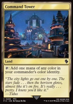 Command Tower (V.4) - Commander: FINAL FANTASY (Common) [FIC-486]
