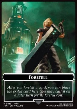 Foretell Token // Treasure Token (V.1)⁣ - Magic: The Gathering - FINAL FANTASY: Tokens⁣ (Token)⁣ [CT 10/23]