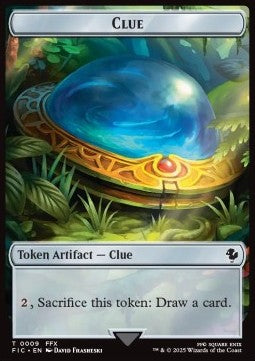 Clue Token // Treasure Token (V.1) - FINAL FANTASY: Tokens (Token) [TFIN-CT 9/23]
