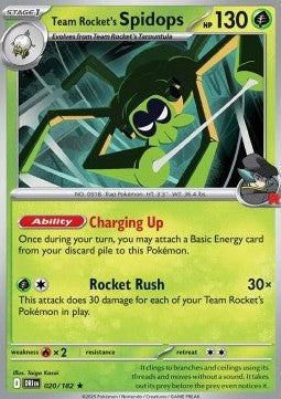Team Rocket's Spidops - Destined Rivals (Rare) [DRI-020]