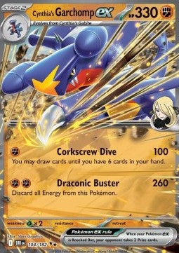 Cynthia's Garchomp ex⁣ - Destined Rivals⁣ (Double Rare)⁣ [104]