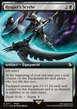 Reaper's Scythe - Commander: Magic: The Gathering - FINAL FANTASY: Extras (Rare) [XFIC-117]