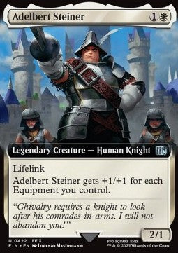 Adelbert Steiner - Magic: The Gathering - FINAL FANTASY: Extras (Uncommon) [XFIN-422]