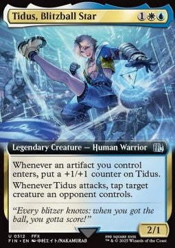 Tidus, Blitzball Star - Magic: The Gathering - FINAL FANTASY: Extras (Uncommon) [XFIN-512]