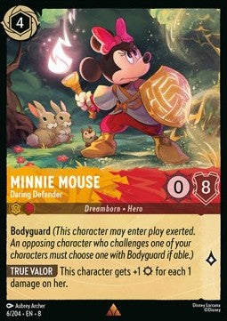 Minnie Mouse - Daring Defender - Reign of Jafar (Rare) [8JAF-6]