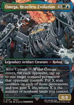 Omega, Heartless Evolution (V.1)⁣ - Magic: The Gathering - FINAL FANTASY: Extras⁣ (Uncommon)⁣ [347]