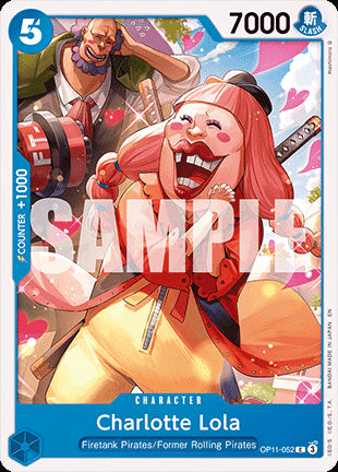 Charlotte Lola (OP11-052)⁣ - A Fist of Divine Speed⁣ (Common)⁣ [052]