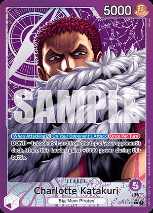 Charlotte Katakuri (OP11-062) (V.2)⁣ - A Fist of Divine Speed⁣ (Alternate Art)⁣ [062]