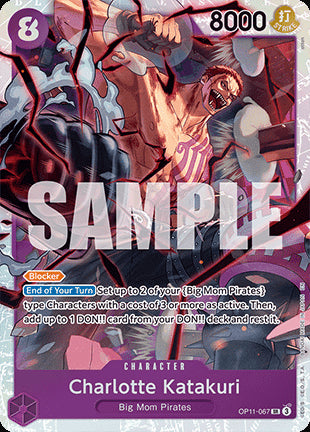 Charlotte Katakuri (OP11-067) (V.1)⁣ - A Fist of Divine Speed⁣ (Super Rare)⁣ [067]