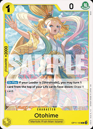 Otohime (OP11-100)⁣ - A Fist of Divine Speed⁣ (Common)⁣ [100]