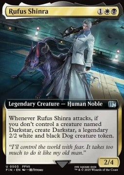 Rufus Shinra - Magic: The Gathering - FINAL FANTASY: Extras (Uncommon) [XFIN-503]