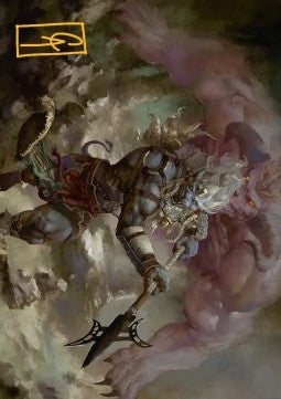 Art Series: Kimahri, Valiant Guardian (V.2) - Magic: The Gathering - FINAL FANTASY: Extras (Tip Card) [XFIN-A29]