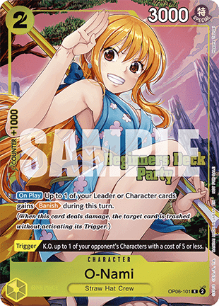 O-Nami (OP06-101) (V.2) - Unnumbered Promos (Rare) [UP-OP06-101]