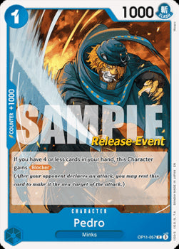 Pedro (OP11-057)⁣ - Promos: A Fist of Divine Speed⁣ (Common)⁣ [057]