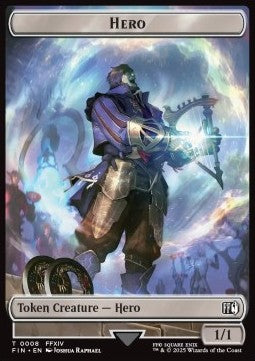 Hero Token (W 1/1) // Frog Token (G 1/1) (V.1)