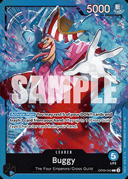 Buggy (OP09-042)⁣ - Starter Deck: Blue Buggy⁣ (Leader)⁣ [OP09-042]