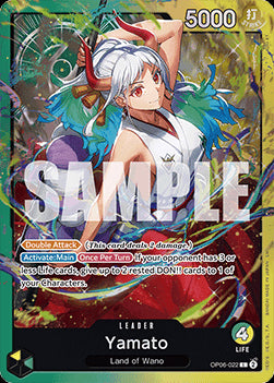 Yamato (OP06-022)⁣ - Starter Deck: Green Yellow Yamato⁣ (Leader)⁣ [OP06-022]