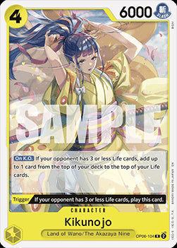 Kikunojo (OP06-104)⁣ - Starter Deck: Green Yellow Yamato⁣ (Rare)⁣ [OP06-104]