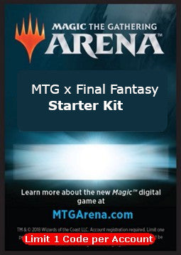 Arena Code Card (Starter Kit)⁣ - Magic: The Gathering - FINAL FANTASY: Extras⁣ (Code Card)