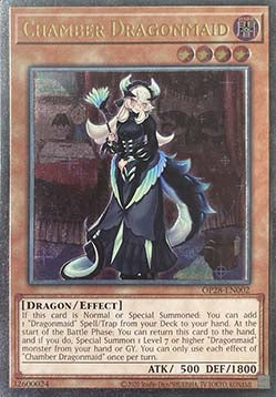 Chamber Dragonmaid⁣ - OTS Tournament Pack 28⁣ (Ultimate Rare)⁣ [002]