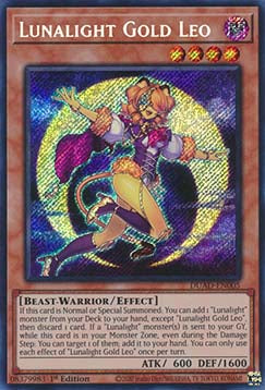 Lunalight Gold Leo (V.1 - Secret Rare)⁣ - Duelist’s Advance⁣ (Secret Rare)⁣ [005]