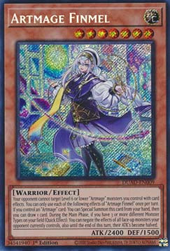Artmage Finmel (V.1 - Secret Rare)⁣ - Duelist’s Advance⁣ (Secret Rare)⁣ [009]